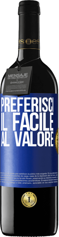 39,95 € Spedizione Gratuita | Vino rosso Edizione RED MBE Riserva Preferisci il facile al valore Etichetta Blu. Etichetta personalizzabile Riserva 12 Mesi Raccogliere 2016 Tempranillo