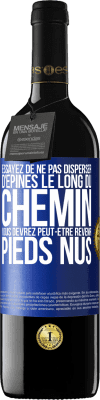 39,95 € Envoi gratuit | Vin rouge Édition RED MBE Réserve Essayez de ne pas disperser d'épines le long du chemin, vous devrez peut-être revenir pieds nus Étiquette Bleue. Étiquette personnalisable Réserve 12 Mois Récolte 2015 Tempranillo