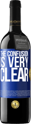 39,95 € Free Shipping | Red Wine RED Edition MBE Reserve The confusion is very clear Blue Label. Customizable label Reserve 12 Months Harvest 2016 Tempranillo
