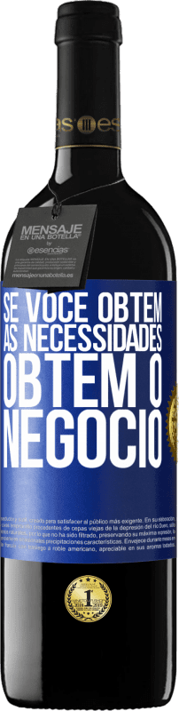 39,95 € Envio grátis | Vinho tinto Edição RED MBE Reserva Se você obtém as necessidades, obtém o negócio Etiqueta Azul. Etiqueta personalizável Reserva 12 Meses Colheita 2015 Tempranillo