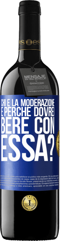 39,95 € Spedizione Gratuita | Vino rosso Edizione RED MBE Riserva chi è la moderazione e perché dovrei bere con essa? Etichetta Blu. Etichetta personalizzabile Riserva 12 Mesi Raccogliere 2015 Tempranillo