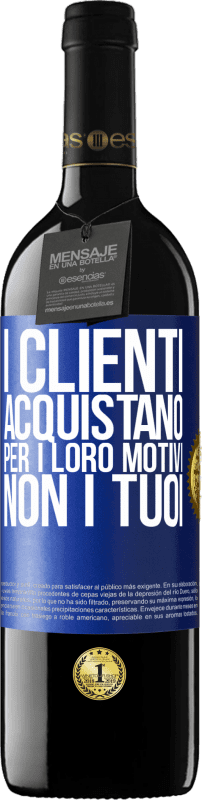 39,95 € Spedizione Gratuita | Vino rosso Edizione RED MBE Riserva I clienti acquistano per i loro motivi, non i tuoi Etichetta Blu. Etichetta personalizzabile Riserva 12 Mesi Raccogliere 2016 Tempranillo