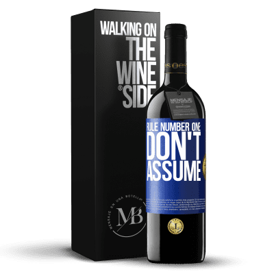 «Rule number one: don't assume» RED Edition MBE Reserve