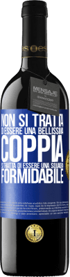 39,95 € Spedizione Gratuita | Vino rosso Edizione RED MBE Riserva Non si tratta di essere una bellissima coppia. Si tratta di essere una squadra formidabile Etichetta Blu. Etichetta personalizzabile Riserva 12 Mesi Raccogliere 2015 Tempranillo