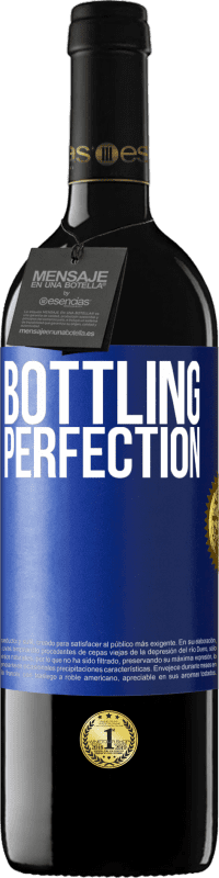 39,95 € Free Shipping | Red Wine RED Edition MBE Reserve Bottling perfection Blue Label. Customizable label Reserve 12 Months Harvest 2014 Tempranillo