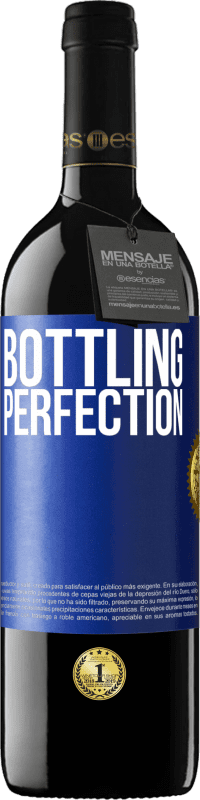 39,95 € Envoi gratuit | Vin rouge Édition RED MBE Réserve Bottling perfection Étiquette Bleue. Étiquette personnalisable Réserve 12 Mois Récolte 2014 Tempranillo