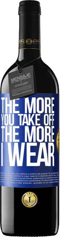 39,95 € 送料無料 | 赤ワイン REDエディション MBE 予約する 離陸するほど着るほど 青いタグ. カスタマイズ可能なラベル 予約する 12 月 収穫 2016 Tempranillo