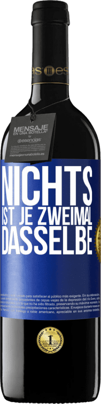 39,95 € Kostenloser Versand | Rotwein RED Ausgabe MBE Reserve Nichts ist je zweimal dasselbe Blaue Markierung. Anpassbares Etikett Reserve 12 Monate Ernte 2014 Tempranillo