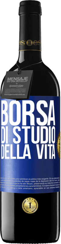 39,95 € Spedizione Gratuita | Vino rosso Edizione RED MBE Riserva Borsa di studio della vita Etichetta Blu. Etichetta personalizzabile Riserva 12 Mesi Raccogliere 2015 Tempranillo