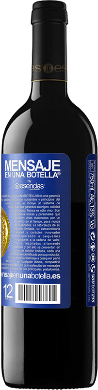 39,95 € Free Shipping | Red Wine RED Edition MBE Reserve Designing is an abstract activity that involves programming, projecting, communicating ... and translating the invisible Blue Label. Customizable label Reserve 12 Months Harvest 2016 Tempranillo