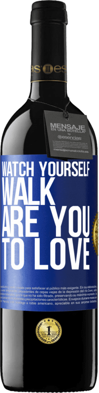 39,95 € Free Shipping | Red Wine RED Edition MBE Reserve Watch yourself walk. Are you to love Blue Label. Customizable label Reserve 12 Months Harvest 2014 Tempranillo