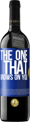39,95 € 送料無料 | 赤ワイン REDエディション MBE 予約する The one that grows on you 青いタグ. カスタマイズ可能なラベル 予約する 12 月 収穫 2015 Tempranillo