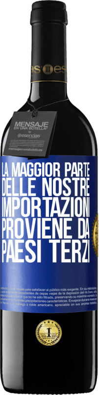 39,95 € Spedizione Gratuita | Vino rosso Edizione RED MBE Riserva La maggior parte delle nostre importazioni proviene da paesi terzi Etichetta Blu. Etichetta personalizzabile Riserva 12 Mesi Raccogliere 2015 Tempranillo