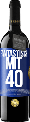 39,95 € Kostenloser Versand | Rotwein RED Ausgabe MBE Reserve Fantastisch mit 40 Blaue Markierung. Anpassbares Etikett Reserve 12 Monate Ernte 2015 Tempranillo