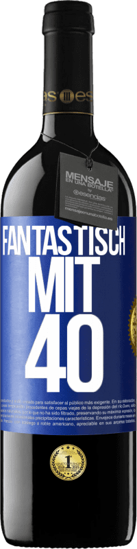 39,95 € Kostenloser Versand | Rotwein RED Ausgabe MBE Reserve Fantastisch mit 40 Blaue Markierung. Anpassbares Etikett Reserve 12 Monate Ernte 2015 Tempranillo