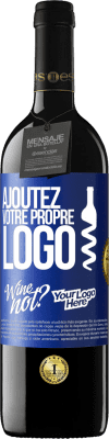 39,95 € Envoi gratuit | Vin rouge Édition RED MBE Réserve Ajoutez votre propre logo Étiquette Bleue. Étiquette personnalisable Réserve 12 Mois Récolte 2015 Tempranillo