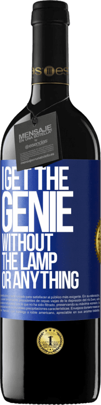 39,95 € 送料無料 | 赤ワイン REDエディション MBE 予約する ランプも何もなしで魔神を手に入れる 青いタグ. カスタマイズ可能なラベル 予約する 12 月 収穫 2016 Tempranillo