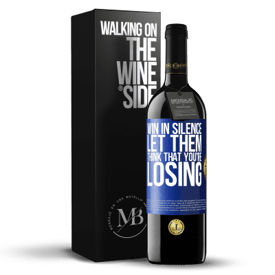 «Win in silence. Let them think that you're losing» RED Edition MBE Reserve