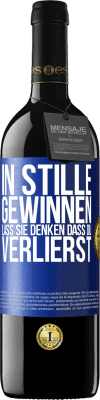 39,95 € Kostenloser Versand | Rotwein RED Ausgabe MBE Reserve In Stille gewinnen. Lass sie denken, dass du verlierst Blaue Markierung. Anpassbares Etikett Reserve 12 Monate Ernte 2016 Tempranillo