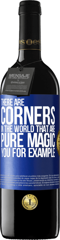 39,95 € Free Shipping | Red Wine RED Edition MBE Reserve There are corners in the world that are pure magic. You for example Blue Label. Customizable label Reserve 12 Months Harvest 2016 Tempranillo