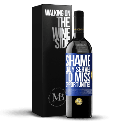 «Shame only serves to miss opportunities» RED Edition MBE Reserve