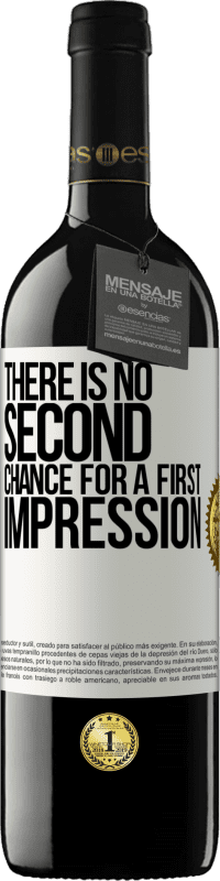 39,95 € 免费送货 | 红酒 RED版 MBE 预订 没有第二印象的第一印象 白标. 可自定义的标签 预订 12 个月 收成 2016 Tempranillo