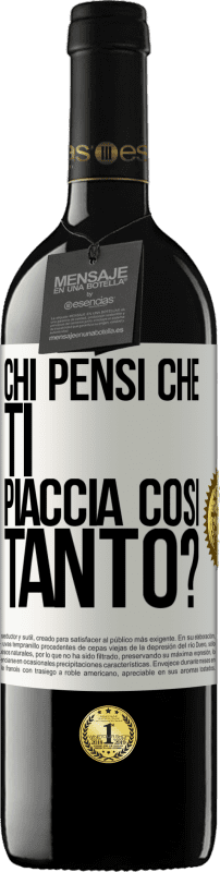 39,95 € Spedizione Gratuita | Vino rosso Edizione RED MBE Riserva chi pensi che ti piaccia così tanto? Etichetta Bianca. Etichetta personalizzabile Riserva 12 Mesi Raccogliere 2015 Tempranillo