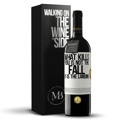 «What kills you is not the fall, it is the landing» RED Edition MBE Reserve