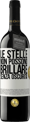 39,95 € Spedizione Gratuita | Vino rosso Edizione RED MBE Riserva Le stelle non possono brillare senza oscurità Etichetta Bianca. Etichetta personalizzabile Riserva 12 Mesi Raccogliere 2014 Tempranillo