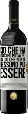 39,95 € Spedizione Gratuita | Vino rosso Edizione RED MBE Riserva Ciò che hai qualcuno può averlo, ma ciò che non sei nessuno può essere Etichetta Bianca. Etichetta personalizzabile Riserva 12 Mesi Raccogliere 2016 Tempranillo