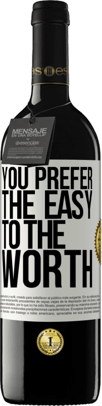 39,95 € Free Shipping | Red Wine RED Edition MBE Reserve You prefer the easy to the worth White Label. Customizable label Reserve 12 Months Harvest 2016 Tempranillo