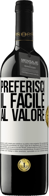 39,95 € Spedizione Gratuita | Vino rosso Edizione RED MBE Riserva Preferisci il facile al valore Etichetta Bianca. Etichetta personalizzabile Riserva 12 Mesi Raccogliere 2016 Tempranillo