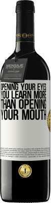 39,95 € 免费送货 | 红酒 RED版 MBE 预订 睁开眼睛，除了张开嘴巴，您还将学到更多 白标. 可自定义的标签 预订 12 个月 收成 2016 Tempranillo