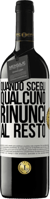 39,95 € Spedizione Gratuita | Vino rosso Edizione RED MBE Riserva Quando scegli qualcuno, rinunci al resto Etichetta Bianca. Etichetta personalizzabile Riserva 12 Mesi Raccogliere 2014 Tempranillo