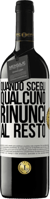 39,95 € Spedizione Gratuita | Vino rosso Edizione RED MBE Riserva Quando scegli qualcuno, rinunci al resto Etichetta Bianca. Etichetta personalizzabile Riserva 12 Mesi Raccogliere 2016 Tempranillo