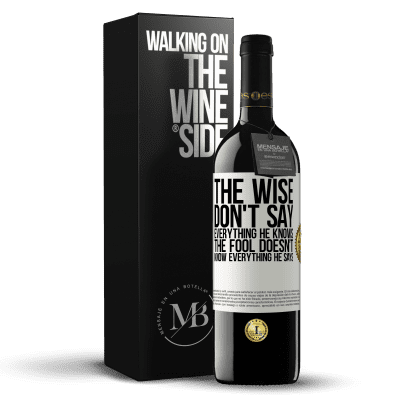 «The wise don't say everything he knows, the fool doesn't know everything he says» RED Edition MBE Reserve