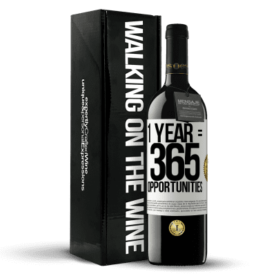 «1 year 365 opportunities» Edición RED MBE Reserva