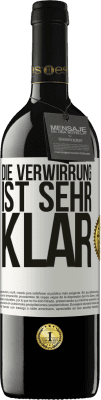 39,95 € Kostenloser Versand | Rotwein RED Ausgabe MBE Reserve Die Verwirrung ist sehr klar Weißes Etikett. Anpassbares Etikett Reserve 12 Monate Ernte 2014 Tempranillo