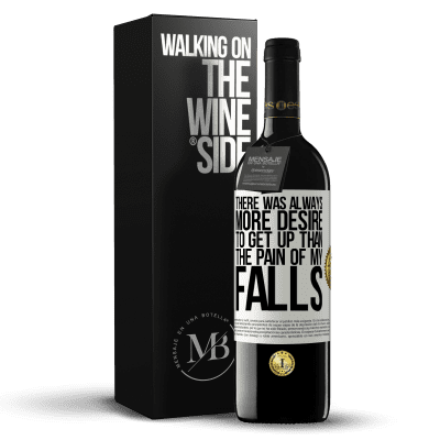 «There was always more desire to get up than the pain of my falls» RED Edition MBE Reserve