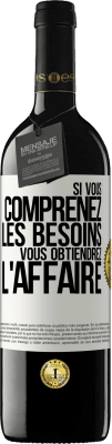 39,95 € Envoi gratuit | Vin rouge Édition RED MBE Réserve Si vous comprenez les besoins vous obtiendrez l'affaire Étiquette Blanche. Étiquette personnalisable Réserve 12 Mois Récolte 2016 Tempranillo