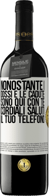 39,95 € Spedizione Gratuita | Vino rosso Edizione RED MBE Riserva Nonostante i dossi e le cadute, sono qui con te. Cordiali saluti, il tuo telefono Etichetta Bianca. Etichetta personalizzabile Riserva 12 Mesi Raccogliere 2014 Tempranillo