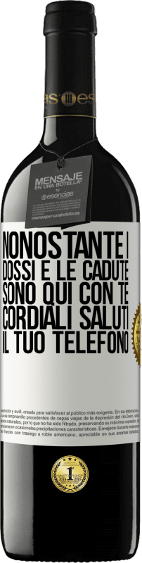 39,95 € Spedizione Gratuita | Vino rosso Edizione RED MBE Riserva Nonostante i dossi e le cadute, sono qui con te. Cordiali saluti, il tuo telefono Etichetta Bianca. Etichetta personalizzabile Riserva 12 Mesi Raccogliere 2015 Tempranillo