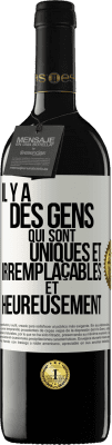 39,95 € Envoi gratuit | Vin rouge Édition RED MBE Réserve Il y a des gens qui sont uniques et irremplaçables. Et heureusement Étiquette Blanche. Étiquette personnalisable Réserve 12 Mois Récolte 2014 Tempranillo