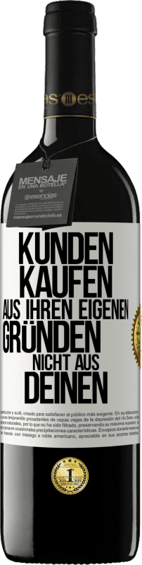 39,95 € Kostenloser Versand | Rotwein RED Ausgabe MBE Reserve Kunden kaufen aus ihren eigenen Gründen, nicht aus Deinen Weißes Etikett. Anpassbares Etikett Reserve 12 Monate Ernte 2015 Tempranillo