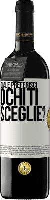 39,95 € Spedizione Gratuita | Vino rosso Edizione RED MBE Riserva quale preferisci o chi ti sceglie? Etichetta Bianca. Etichetta personalizzabile Riserva 12 Mesi Raccogliere 2016 Tempranillo