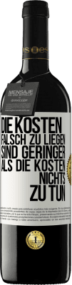 39,95 € Kostenloser Versand | Rotwein RED Ausgabe MBE Reserve Die Kosten, falsch zu liegen sind geringer als die Kosten, nichts zu tun Weißes Etikett. Anpassbares Etikett Reserve 12 Monate Ernte 2015 Tempranillo