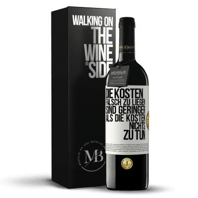 «Die Kosten, falsch zu liegen sind geringer als die Kosten, nichts zu tun» RED Ausgabe MBE Reserve