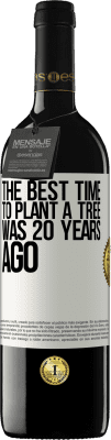 39,95 € 送料無料 | 赤ワイン REDエディション MBE 予約する 木を植えるのに最適な時期は20年前でした ホワイトラベル. カスタマイズ可能なラベル 予約する 12 月 収穫 2014 Tempranillo