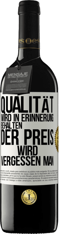 39,95 € Kostenloser Versand | Rotwein RED Ausgabe MBE Reserve Qualität wird in Erinnerung behalten, der Preis wird vergessen man Weißes Etikett. Anpassbares Etikett Reserve 12 Monate Ernte 2015 Tempranillo