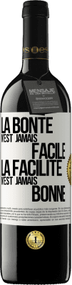 39,95 € Envoi gratuit | Vin rouge Édition RED MBE Réserve La bonté n'est jamais facile. La facilité n'est jamais bonne Étiquette Blanche. Étiquette personnalisable Réserve 12 Mois Récolte 2015 Tempranillo